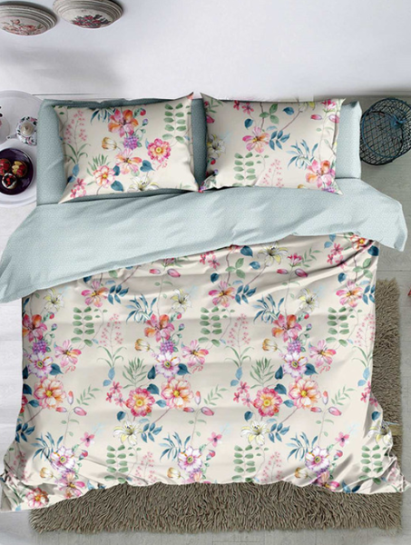 Lenjerie pat Floral Light ultra soft